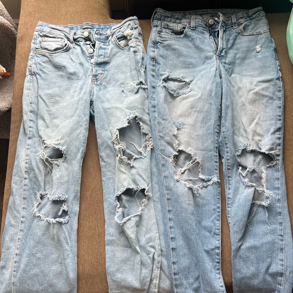 Bundle of women’s jeans
